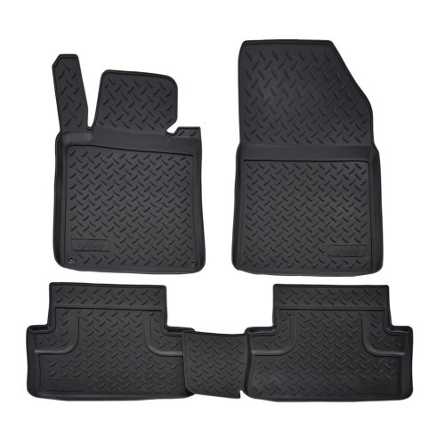 EgriAuto Prémiové 3D gumové autokoberce s upevněním NORM PEUGEOT 508 2011-2018