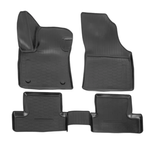 EgriAuto Prémiové 3D gumové autokoberce s upevněním NORM RENAULT Megane IV 2016- 4 ks