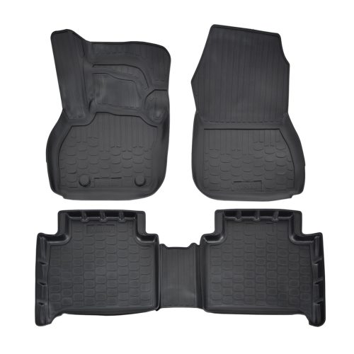 EgriAuto Prémiové 3D gumové autokoberce s upevněním NORM RENAULT ZOE 2012-2019 ELEKTIC