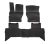 EgriAuto Prémiové 3D gumové autokoberce s upevněním NORM Land Rover Range Rover LG 2012- 4 ks