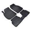 EgriAuto Prémiové 3D gumové autokoberce s upevněním NORM Saab 9-3 2002-2011