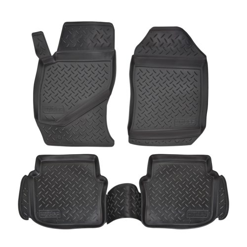 EgriAuto Prémiové 3D gumové autokoberce s upevněním NORM Subaru XV II G5 2017-