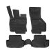 EgriAuto Prémiové 3D gumové autokoberce s upevněním NORM Seat Leon 2012-2020 4 ks
