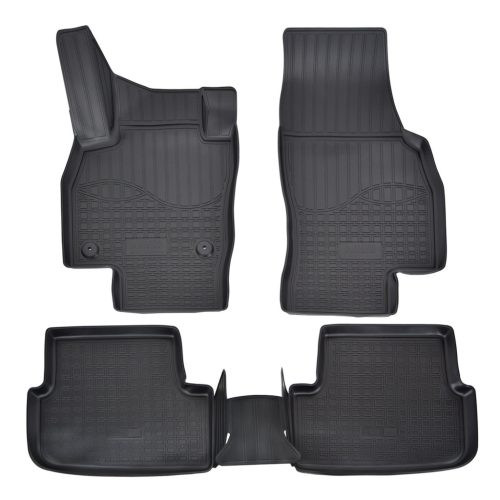 EgriAuto Prémiové 3D gumové autokoberce s upevněním NORM Seat Arona 2017- 5 ks
