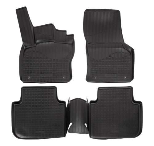 EgriAuto Prémiové 3D gumové autokoberce s upevněním NORM SKODA Kodiaq 2017- 4 ks