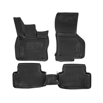   EgriAuto Prémiové 3D gumové autokoberce s upevněním NORM SKODA Octavia III 2013- 4 ks