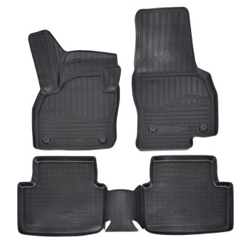   EgriAuto Prémiové 3D gumové autokoberce s upevněním NORM SKODA Kamiq 2019- 5 ks