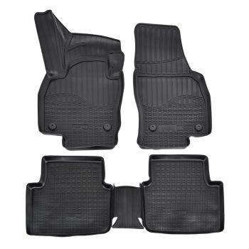   EgriAuto Prémiové 3D gumové autokoberce s upevněním NORM SKODA Scala 2019- 5 ks