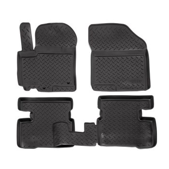   EgriAuto Prémiové 3D gumové autokoberce s upevněním NORM Suzuki Swift 2010-2017 4 ks