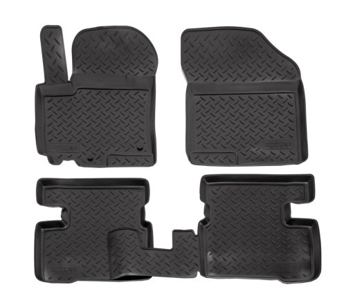 EgriAuto Prémiové 3D gumové autokoberce s upevněním NORM Suzuki Swift 2010-2017 4 ks