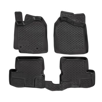   EgriAuto Prémiové 3D gumové autokoberce s upevněním NORM Suzuki Jimny 2002-2017 4 ks