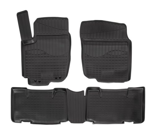 EgriAuto Prémiové 3D gumové autokoberce s upevněním NORM TOYOTA TOYOTA RAV4 2013-2018 4 ks