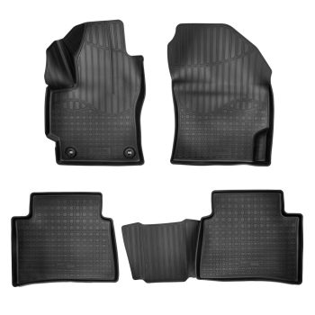   EgriAuto Prémiové 3D gumové autokoberce s upevněním NORM TOYOTA Corolla 2019- 4 ks