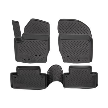   EgriAuto Prémiové 3D gumové autokoberce s upevněním NORM Volvo XC90 2002-2015 4 ks