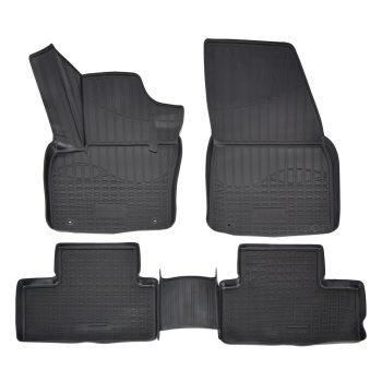   EgriAuto Prémiové 3D gumové autokoberce s upevněním NORM Volvo XC40 2017- 5 ks