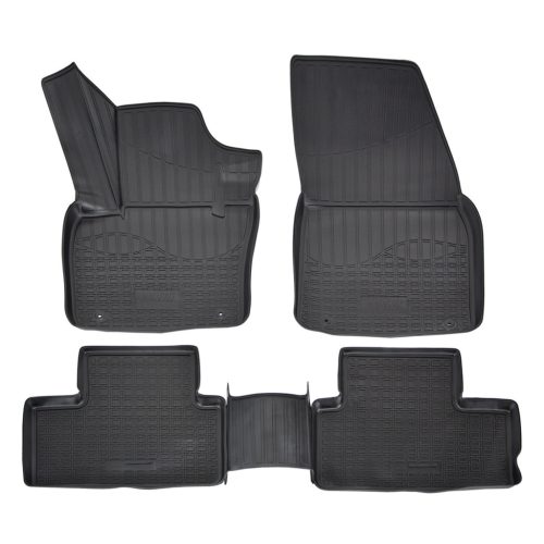 EgriAuto Prémiové 3D gumové autokoberce s upevněním NORM Volvo XC40 2017- 5 ks