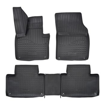   EgriAuto Prémiové 3D gumové autokoberce s upevněním NORM Volvo XC90 II 2014-