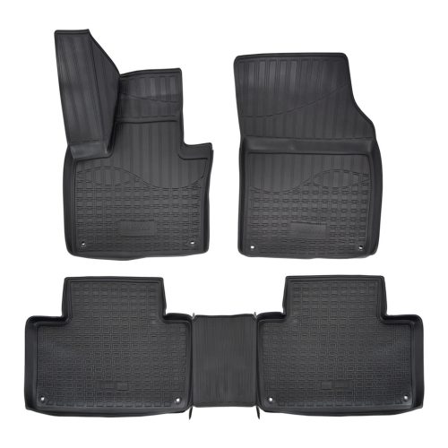 EgriAuto Prémiové 3D gumové autokoberce s upevněním NORM Volvo XC90 II 2014-