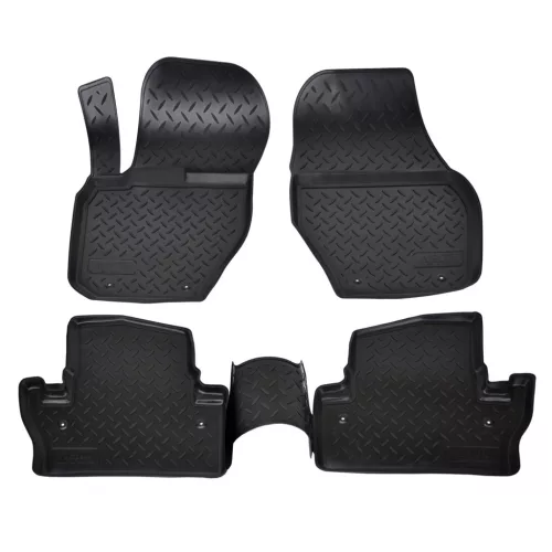 EgriAuto 3D prémiové gumové koberce s patentkami NORM S60 2010-2018 4 ks