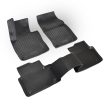 EgriAuto Prémiové 3D gumové autokoberce s upevněním NORM V60 2018- 5 ks