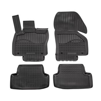   EgriAuto Prémiové 3D gumové autokoberce s upevněním NORM VOLKSWAGEN Golf VII 2013-2019 4 ks