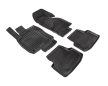 EgriAuto Prémiové 3D gumové autokoberce s upevněním NORM VOLKSWAGEN Golf VII 2013-2019 4 ks