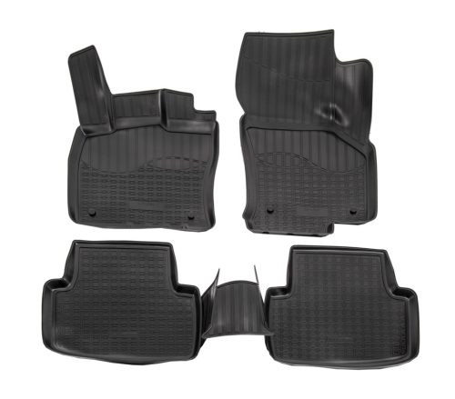 EgriAuto Prémiové 3D gumové autokoberce s upevněním NORM VOLKSWAGEN Passat B8 2015- 4 ks