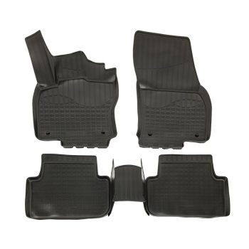   EgriAuto Prémiové 3D gumové autokoberce s upevněním NORM VOLKSWAGEN Tiguan II 2016-2024 4 ks
