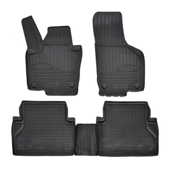   EgriAuto 3D prémiové gumové koberce s patentkami NORM Volkswagen Sharan II 2010-