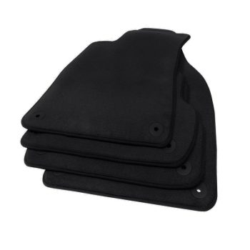   EgriAuto plyšový textilní koberec černý Audi A4 B6/B7 2001-2008 4 ks