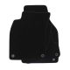 EgriAuto plyšový textilní koberec černý Audi A6 C6 2004-2011 6 ks