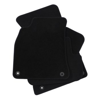   EgriAuto plyšový textilní koberec černý Audi A4 B8 2008-2015 4 ks