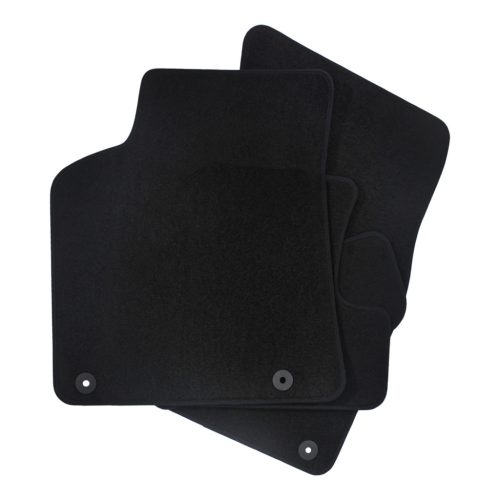 EgriAuto plyšový textilní koberec černý Audi Q5 2008-2017 4 ks