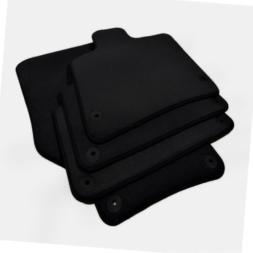 EgriAuto plyšový textilní koberec černý Audi Q7 2006-2015 4 ks