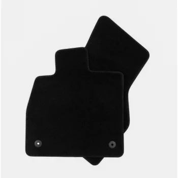   EgriAuto plyšový textilní koberec černý Audi TT 8S coupe 2015-vyšší 2 ks