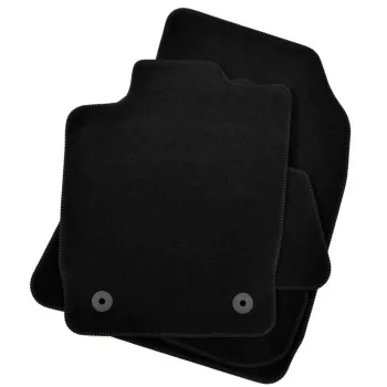   EgriAuto plyšový textilní koberec černý Audi A1 2010-2018 4 ks