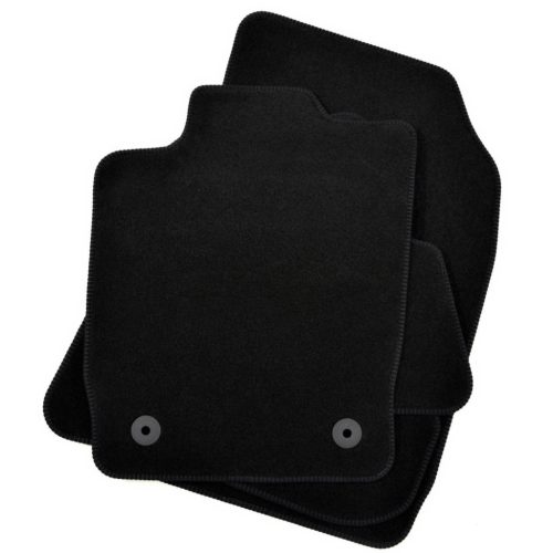 EgriAuto plyšový textilní koberec černý Audi A1 2010-2018 4 ks