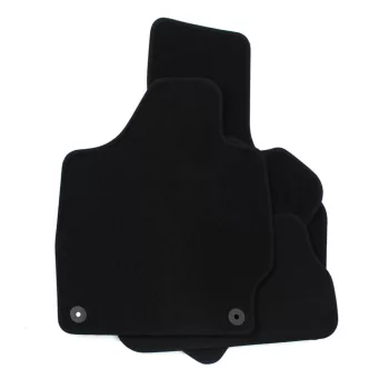  EgriAuto plyšový textilní koberec černý Audi TT 8J 2006-2014 4 ks