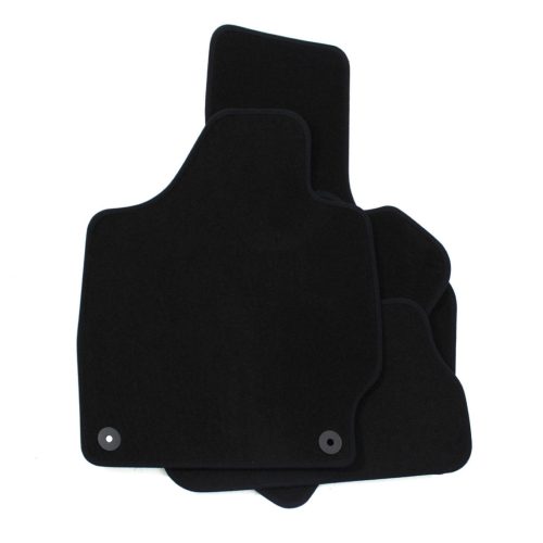 EgriAuto plyšový textilní koberec černý Audi TT 8J 2006-2014 4 ks