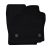 EgriAuto plyšový textilní koberec černý VW Polo AW 2017-vyšší 4 ks