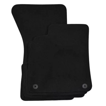   EgriAuto plyšový textilní koberec černý Audi A7 C8 2018-magasabb 4 ks