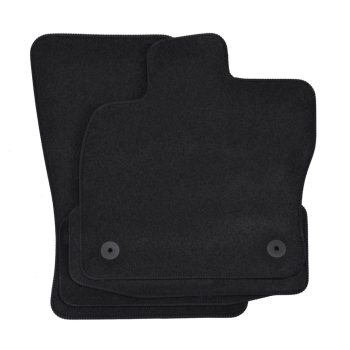   EgriAuto plyšový textilní koberec černý Audi Q2 2016-magasabb 4 ks