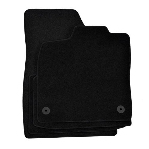 EgriAuto plyšový textilní koberec černý Audi Q4 e-tron 2021-magasabb 4 ks