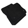 EgriAuto plyšový textilní koberec černý Audi Q3 2018-magasabb 4 ks