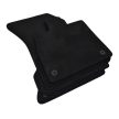 EgriAuto plyšový textilní koberec černý Audi Q5 2017-2023 4 ks