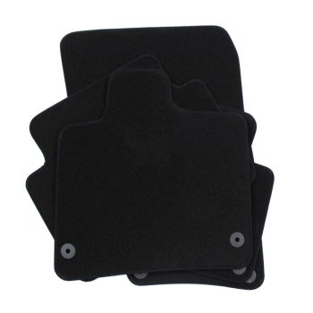   EgriAuto plyšový textilní koberec černý Audi Q7 7 míst 2018-vyšší 6 ks