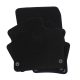 EgriAuto plyšový textilní koberec černý Audi Q7 7 míst 2018-vyšší 6 ks