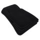 EgriAuto plyšový textilní koberec černý Audi A8 D4 2011-2017 4 ks