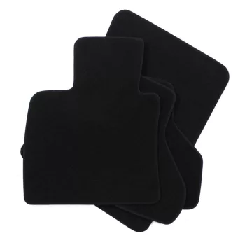   EgriAuto plyšový textilní koberec černý Bmw X6 E71 2008-2014 4 ks