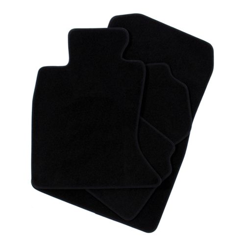 EgriAuto plyšový textilní koberec černý Bmw 5 F10/F11 2011-2017 4 ks